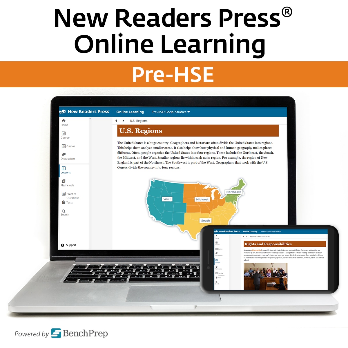 New Readers Press Online Learning Pre-HSE